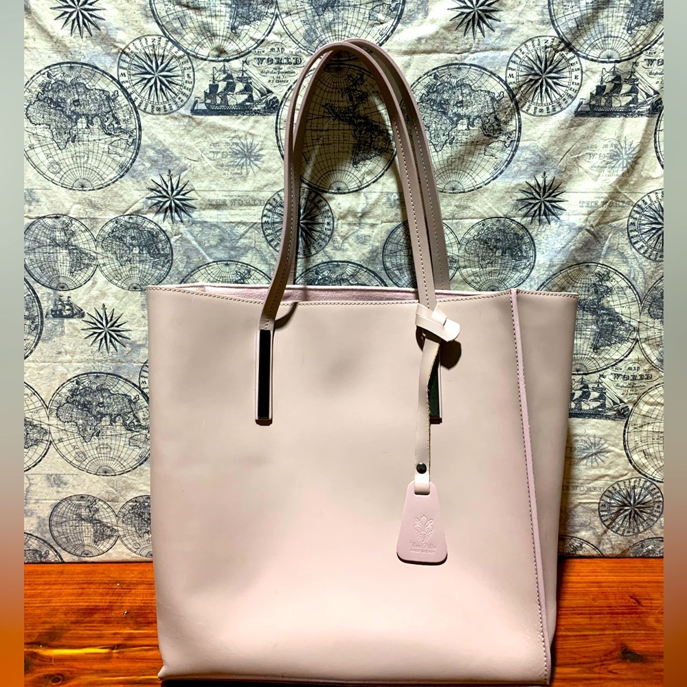 Vera Pelle Shopper Bag Pink